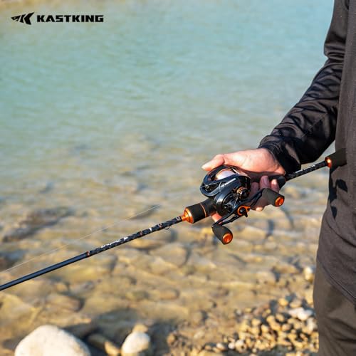 KastKing Zephyr Finesse Fishing Rods &ndash; BFS Baitcasting & Spinning Rods, IM6 Graphite, Extra Twin-Tip, 2pc & 3pc Travel Design, Ultra-Light Lure Casting, Stainless Steel Guides with Zirconium Rings