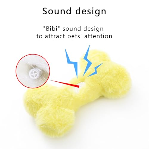 Quietschspielzeug für Hunde niedlich Haustier Hund Plüsch Spielzeug kauspielzeug Hundespielzeug Welpenspielzeug für Welpen, kleine, mittelgroße Hunde, Haustiere (Rosa)