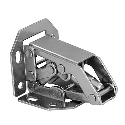 Soft Close Hidden Cabinet Hinges, Cold-Roll Steel Sheet, 10 Pack, Concealed Folding Door Hardware for Kitchen Cupboard Wardrobe by TOPINCN - Used condition - Image 5