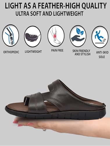 Image of HEALTH FIT Healthfit Men's Diabetic & Orthopedic Arch Support Footwear