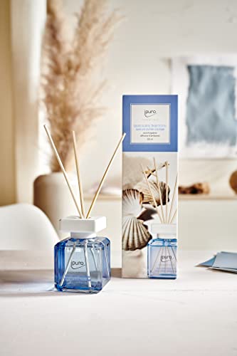 ipuro - Essentials Raumduft Sunny BEACHTIME 100ml | Raumerfrischer mit Grapefruit, Zitrone & weißem Moschus Duft Aroma | Diffuser mit Stäbchen | Lufterfrischer für die Wohnung 4