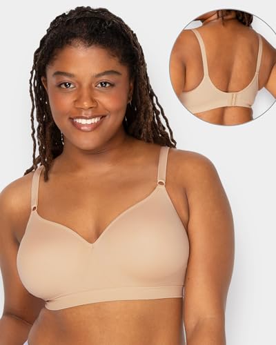 Fruit of the Loom Women's Seamless Wire-Free Push-Up Bra – Soft, Comfortable & Supportive2