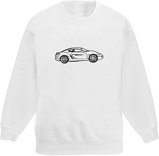 Azeeda 'Sports Car' Kid's Sweatshirt/Jumper (7-8 Years) (KW00036795)