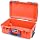 Pelican Air 1535 Carry-on Case by ColorCase - Orange - Medium Size Waterproof Case (Case Only) - Orange Handles & Latches