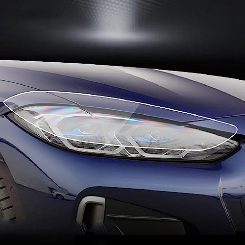 Film de protection phares BMW i4 2022 en TPU haute technologie