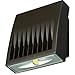 XTOR3A-N LED Outdoor Light, 30W 120-277V 3500K Crosstour LED Wall Pack - Carbon Bronze