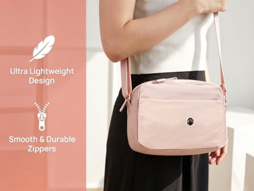 Image of Crossbody Purse Cross Body Bag for Women Nylon Bum Bag Handbags Purses