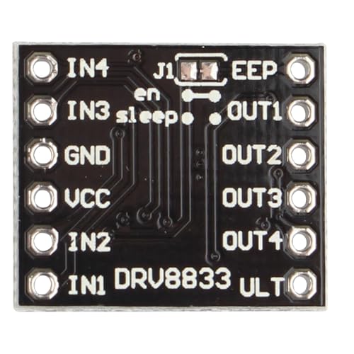 6 Stücke DRV8833 1.5A 2-Kanal H Brücke DC-Motorantriebsplatine Ultra Small Volume Motorantriebs modul Eingangsspannung 3-10V