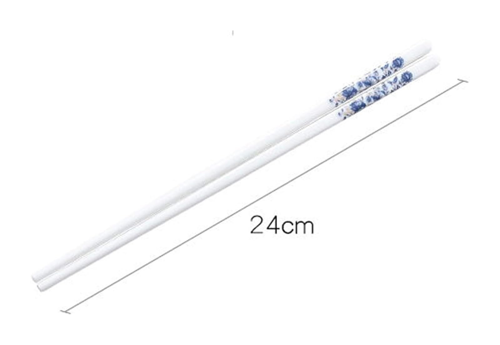 Jeu de baguettes, Baguettes en porcelaine réutilisables, for japonaise chinoise coréenne Sushi, résistantes à la moisissure, saines et faciles nettoyer, paquet cadeau de 5 paires A(E)