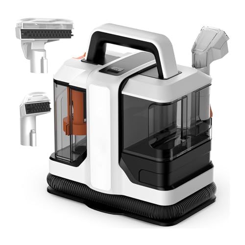 Boyuan Limpiador Textil Aspiradora De Agua Tapiceria, Limpia Tapicerias Sofa, Depósitos De Agua Limpia Y Sucia Extraíbles, Potente Succión, Colchones/Alfombras/Sofás