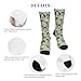 Breväsch Custom Faces Socks with Pictures,Personalized Funny Socks Gifts for Family Women Men,Customized Novelty Crew Socks (Design9)