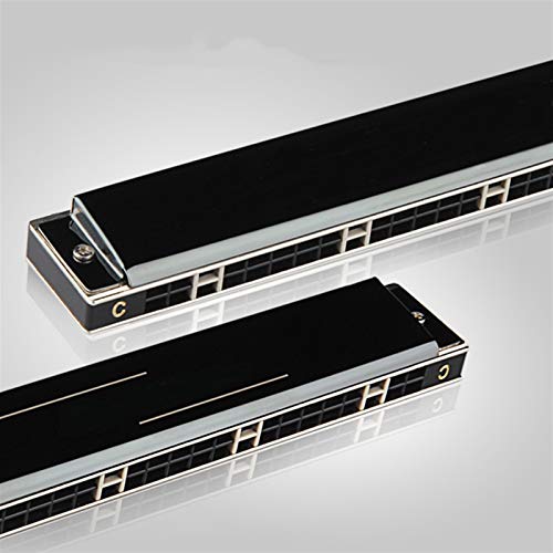KIRANDIE 24 Trous Tremolo Harmonica Blues Harp Maître Bouche d’orgue Instrumentos Key C Instruments de Musique Reed ABS… - Les Beatles, Paul McCartney, John Lennon, RIngo Starr, George Harrison KIRANDIE 24 Trous Tremolo Harmonica Blues Harp Maître Bouche d'orgue Instrumentos Key C Instruments de Musique Reed ABS… – Image 5