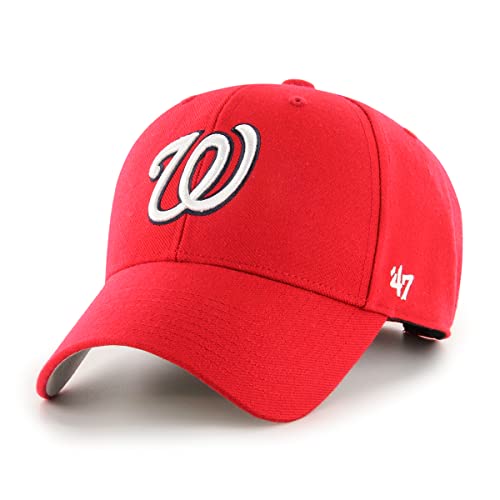 Casquette Washington Nationals 47 MVP rouge baseball ajustable