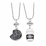 Alimentos tema collares BFF para las niñas