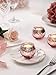 Gold Votive Candle Holders Set of 24,Speckled Mercury Gold Glass Candle Holder Bulk - Ideal Candle Jars for Wedding Centerpiece Table Decorations,Valentines Day,Party, Home Decor(Rose Gold)