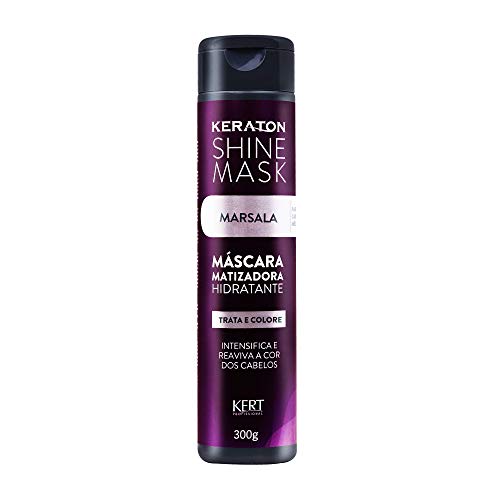 Máscara Matizadora Shine Mask Marsala, Keraton