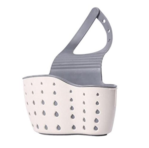 Sink Faucet Side Caddy Soap Scrubber Dishwashing Brush Organizer For Kitchen Bathroom Organization Storage Baskets With Sanitary Drain