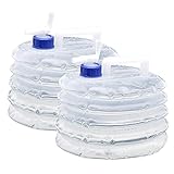deposito agua potable 300 litros [Amplia aplicación] El saco de agua plegable es la mejor opción para viajes al aire libre, perfecto para camping, vacaciones, festivales, largas caminatas, coche, picnics o más.