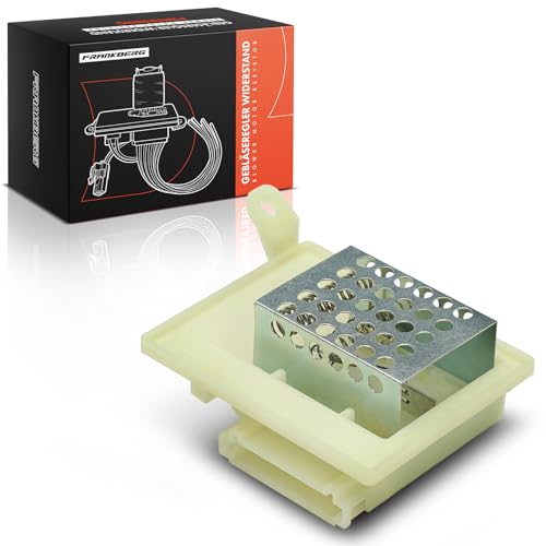 Frankberg Resistencia del ventilador del Motor 3 Polos Compatible con Viano W639 3.2 3.5 3.7 3,0 CDi 2.0 CDi 2.0 4m.a.t.i.c CDi 2.2 CDi 2.2 4m.a.t.i.c CDi 3.0 2.2L-3.7L 2003-2013 0018358806