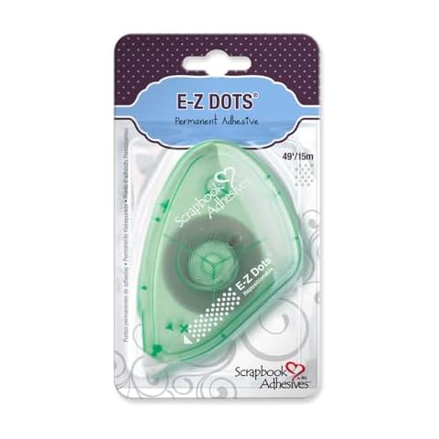 SCRAPBOOK ADHESIVES BY 3L EZ Runner, E-Z Dots Repositionable Dispenser, 49-Feet Cover