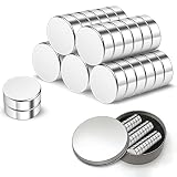 Homcosy Strong Neodymium Magnets, 30 Pack Powerful Permanent Rare Earth Magnets for Fridge, DIY, Sci