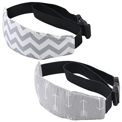 image for Luckyiren Head Support for Baby Car Seat, Straps with Pillow Support B