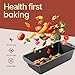 BAKKENMASTER Bakken- Swiss Loaf Pan Set 4-Piece - Deluxe Nonstick Carbon Steel Bakeware for Perfect Bread and Cakes – Dishwasher Safe, Premium Pans for Home Baking