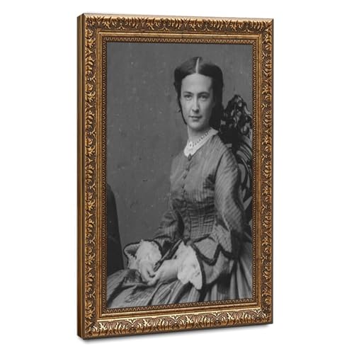 Impression sur toile Elizabeth Bacon Custer pour sublimer votre bureau