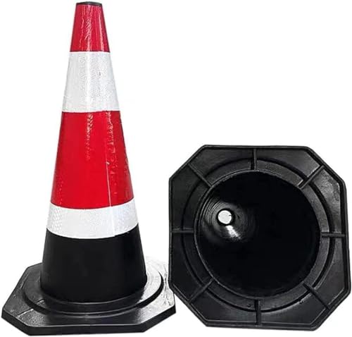 SSDDLZEQ 1 Cono de Seguridad for el tráfico, Cono de Transporte por Carretera, Adecuado for Cono de Seguridad de cimientos de Carreteras