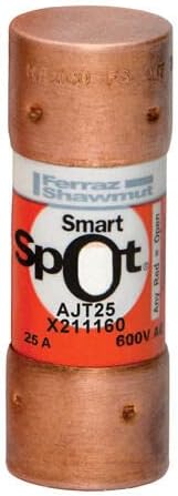 Ferraz Shawmut/Mersen AJT-25, 600V, 25 Amp, Time Delay Class J Fuse