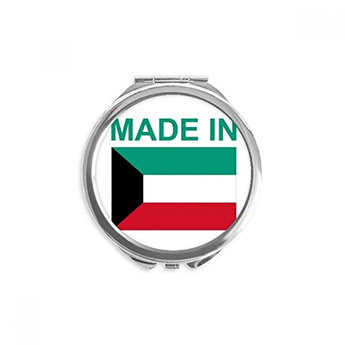 Espejo de bolsillo Hecho en Kuwait para retoques rápidos de maquillaje en tus viajes