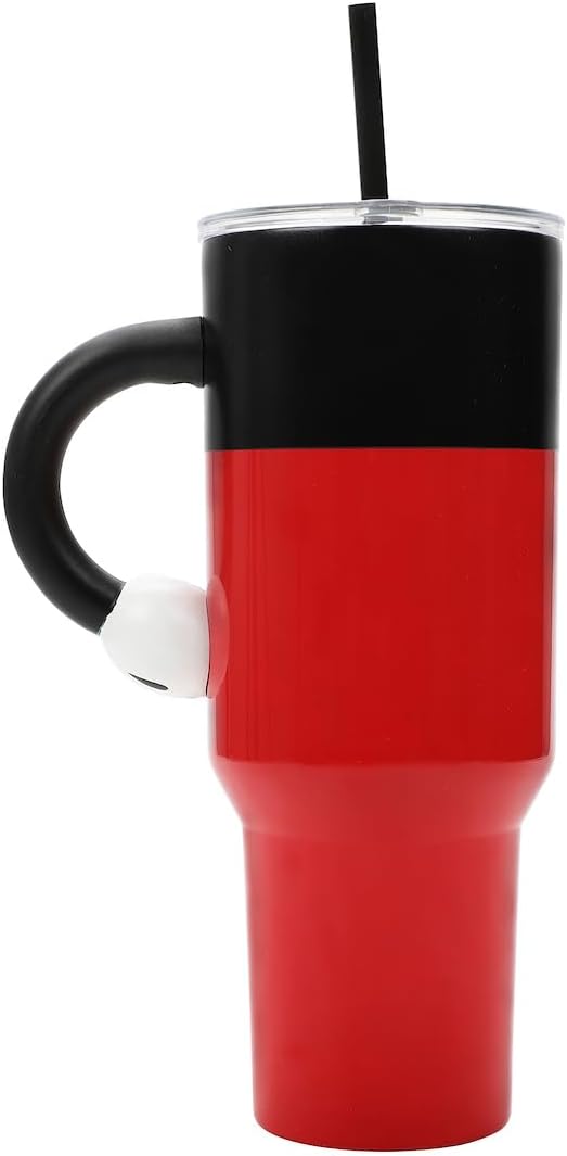 Disney Mickey Mouse 40 Oz Stainless Steel Tumbler With Sculpted Arm Handle - Image 4