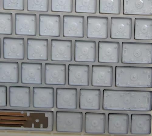 Image of Laptop Keyboard Keycaps Keys Replacement for MacBook Pro /Air Retina 13.6 /14 /15 /16 inch M2 /M3 Pro Model A2681 A3113 A2941 A3114 A2779 A2780 A2918 A2992 A2991 2022-2024 Year (Midnight Blue)