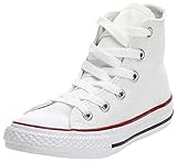 Suela de goma resistente Converse Chuck Taylor All Star, Zapatillas Altas Unisex Niños, Blanco (White 3j253c), 29 EU