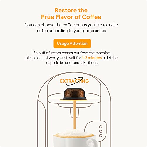 Capsules de café réutilisables RECAFIMIL 60ml et 180ml pour machines Tassimo