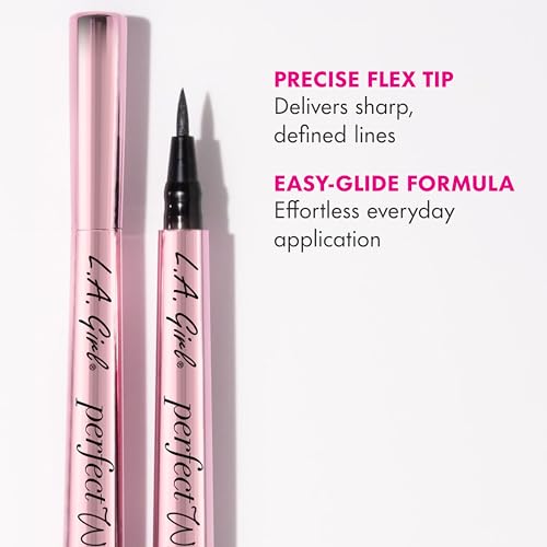 L.A. Girl Delineador Perfect Wing Flex Tip Negro miniatura 5