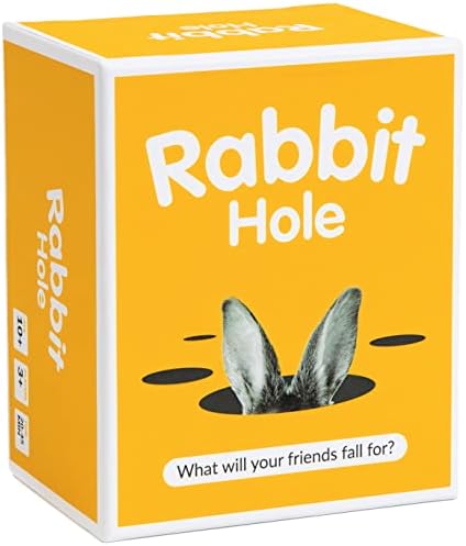 RABBIT HOLE - The What Will Your Friends Fall for? Party Game - Family Friendly