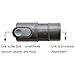EZ SPARES Compatible with Vacuum,to make Dys brush V6 Vacuum Cleaner Part Suitable for ordinary tubes(32mm 1.25'') Universal Replacement Adaptor Tool Hose 912270-01