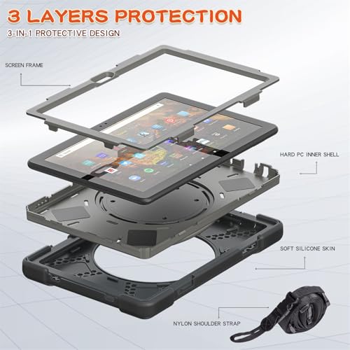 Coque antichoc Fire HD 10 Plus pour éviter les bris d'écran - 4