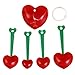 Cucchiaini Dosatori Decorativi,Misurini Piccoli - Set da 5 Pezzi per Cucina Caffè Tè Biscotti Dolci immagine
