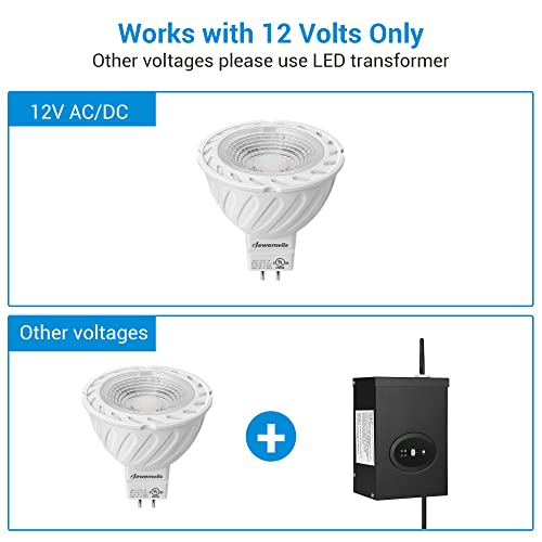 Dewenwils 10 Pack Mr16 Led Bulb With 120W Smart Wi-Fi Low Voltage Transformer #TOP3