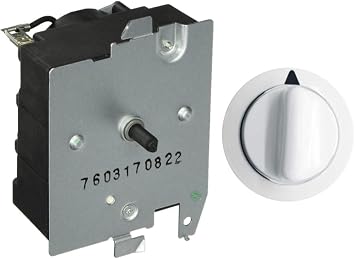 234D1296P005 3029574 TMD1EM03 WE4M364 CKD7081 Dryer Timer and white Knob TMD1EM03