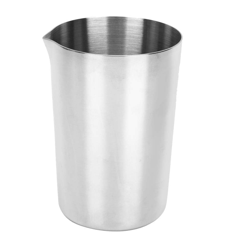 Coctelera de acero inoxidable para batidos de malta y mezclas en barra
