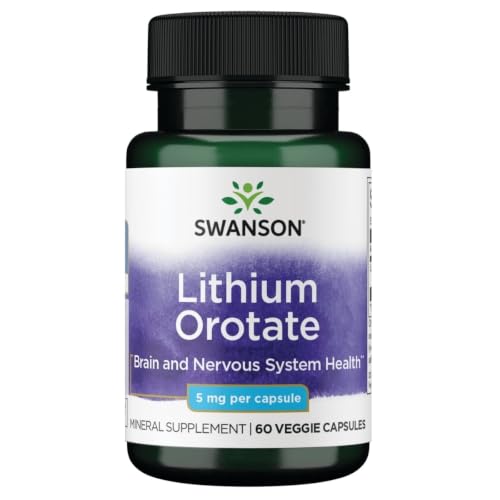 Swanson Lithium Orotate Mood Support