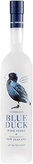 Blue Duck Rare Vodka 70cl | 43% ABV | New Zealand made small batch premium vodka | Gold Medal: International Spirits Challenge 2022