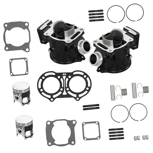 WFLNHB Cylinder Piston Gasket Top End Kit Replacement for Yamaha Banshee 350 YFZ350 1987-2006