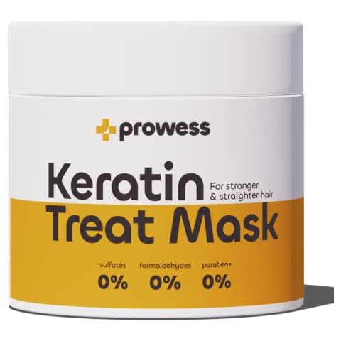 Prowess Keratin Treatment Mask with Argan Oil Cover