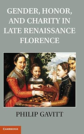 Gender, Honor, and Charity in Late Renaissance Florence book cover