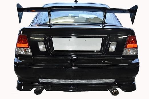 Malik AUTO Maruthi Esteem Gt Type Sports Spoiler with Aluminium Stand Semi-Finished (Unpainted Grey) Car Spoiler with Light Weight Fiber Reinforced Plastic (FRP)-image-26