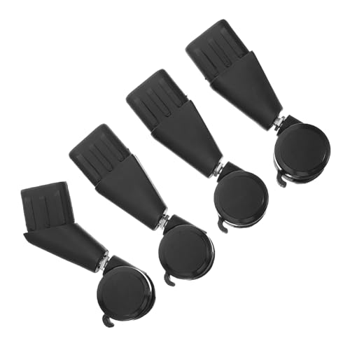 OFFSCH 4pezzi Rotelle Girevoli Per Sedie Ufficio Ruote Ricambio Silenziose Per Tappeto Pavimenti Ruote Per Sedie Scrivania